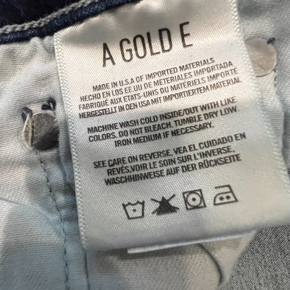 Agolde Skinny Jeans Size 27 - Picture 4 of 6